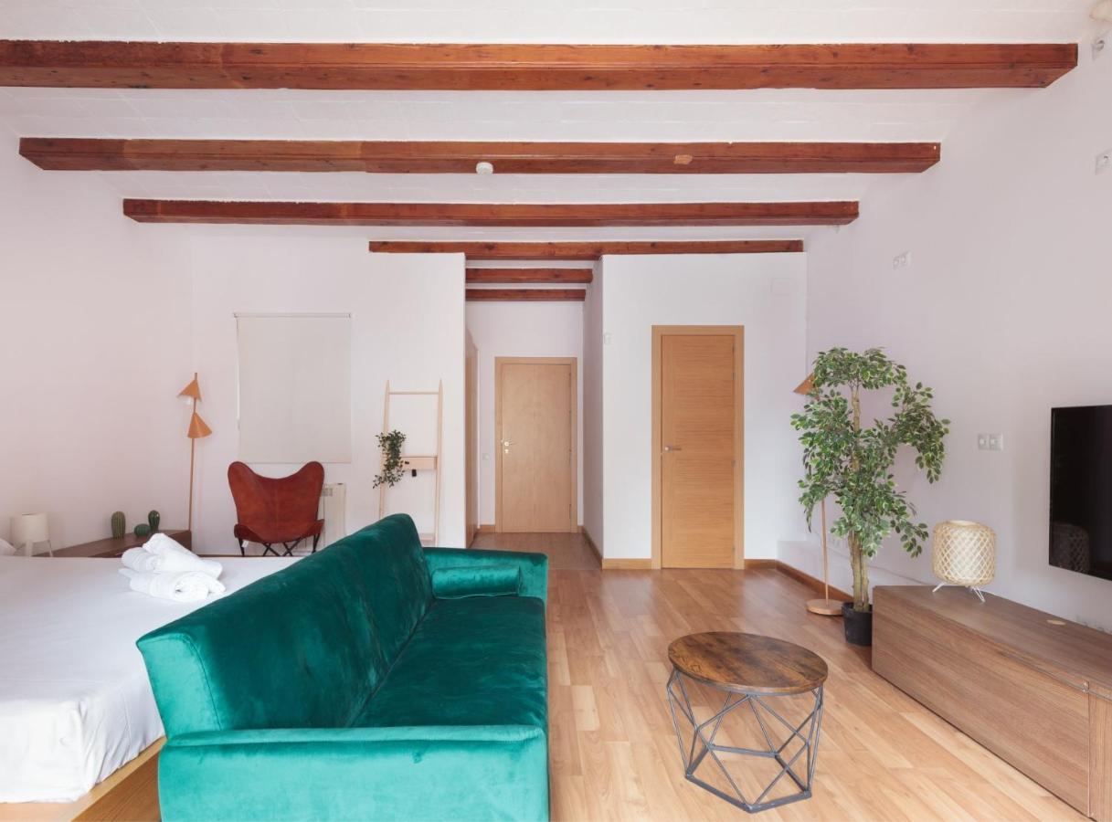 Spacious Doubleroom Apartment At Sants Barcelone Extérieur photo